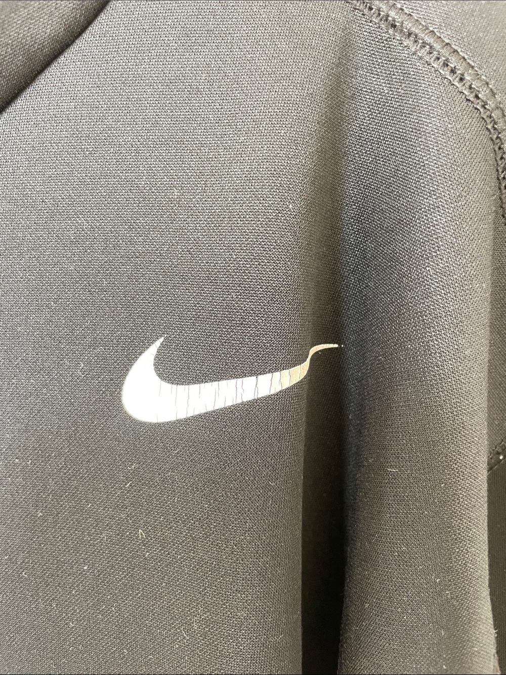Nike Black Hoodie with White and Blue UK Logo - Picture 3 of 4